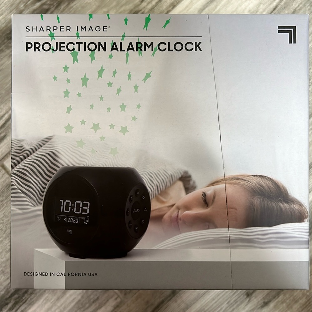 Sharper Image Projection Alarm Clock